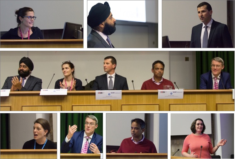 Composite image of speakers at the Rare Disease Day Meeting